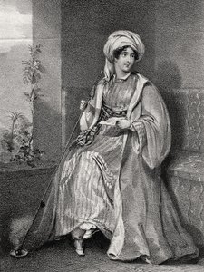 Porträt von Lady Hester Stanhope