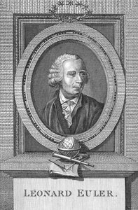 Portrett av Leonard Euler (1707-83) av English School