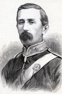 Portrett av oberstløytnant George Taylor Denison, 1877 av English School