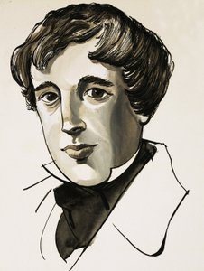 Portrett av Lord Byron av English School