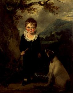 Portrett av Lord Godolphin As A Child, ca. 1810 (olje på lerret) av English School