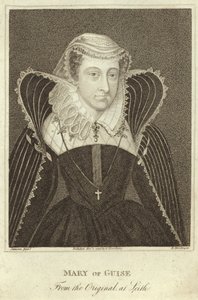 Portrett av Mary, Queen of Scots av English School