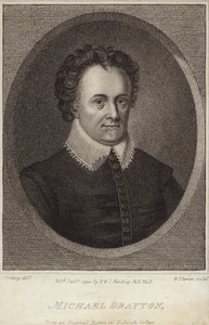 Portrett av Michael Drayton av English School
