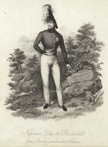 Portrett av Napoleon II av English School