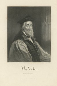Portrett av Nicholas Ridley av English School