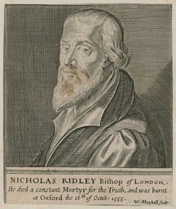 Portrett av Nicholas Ridley av English School
