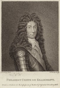 Portrett av Philibert, grev av Gramont av English School