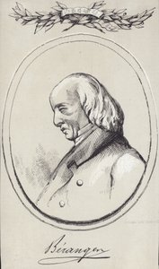 Portrett av Pierre-Jean de Beranger av English School