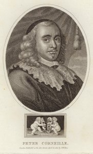 Portrett av Pierre Corneille av English School