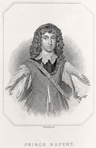 Portrett av prins Rupert, 1835 av English School