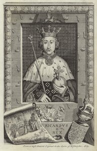 Portrett av Richard II av England av English School