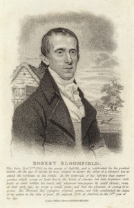 Portrett av Robert Bloomfield av English School