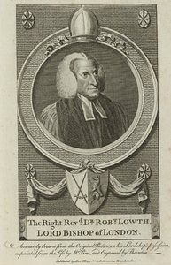 Portrett av Robert Lowth av English School