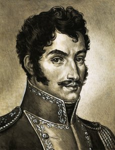 Portrett av Simón Bolivar av English School