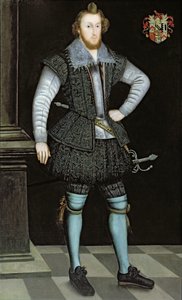 Portrett av Sir Edward Fox fra Gwrrnego