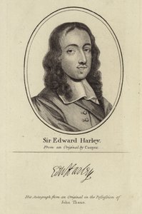 Porträt von Sir Edward Harley