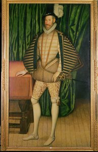 Portrett av Sir Jerome Bowes (d.1616), ambassadør for tsaren i Russland, 1583