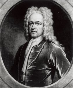 Portrett av Sir John Blunt (ca. 1665-1733) (bw-bilde) av English School