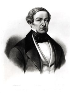 Portrett av Sir Robert Peel (1788-1850), gravert av Henry Brittan Willis (1810-84) av English School