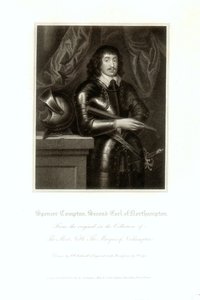 Portrett av Spencer Compton, 2. jarl av Northampton av English School