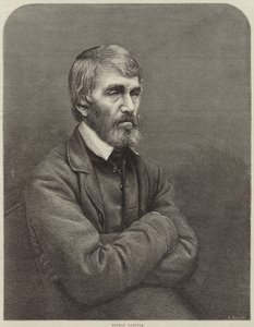 Portrett av Thomas Carlyle av English School