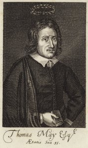 Portrett av Thomas May av English School