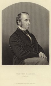 Portrett av Viscount Canning av English School