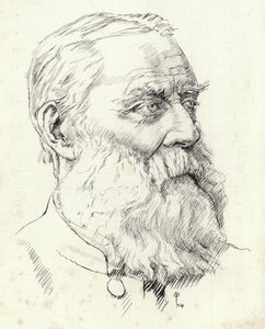 Portrett av Walter Skeat av English School