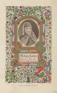 Portrett av William Caxton av English School