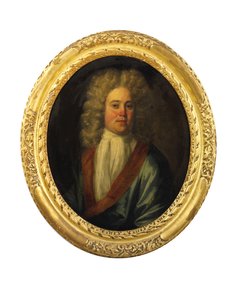 Portrett av William Cookson, tidlig på 1700-tallet (olje på lerret) av English School
