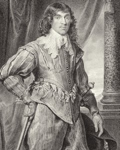 Portrett av William Hamilton, 2nd Duke of Hamilton (1616-51), fra 