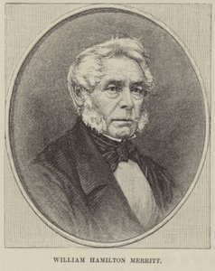 Portrett av William Hamilton Merritt av English School