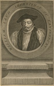 Portrett av William Laud av English School