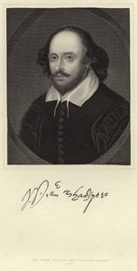 Portrett av William Shakespeare av English School