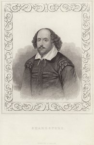 Portrett av William Shakespeare av English School