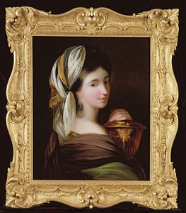 Portrait of a Lady in Eastern Dress, ca. 1890 (se 215282 for par) av English School