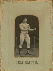 Portrett av bokseren Jem Smith av English School