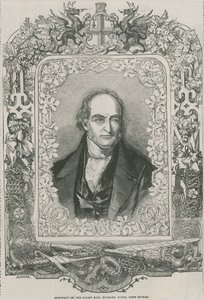 Portrett av den høyre Hon Michael Gibbs, Lord Mayor av English School