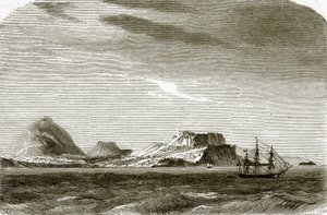 Postkontorbukta, øya Charles eller Floriana av English School