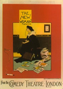 Plakat for The New Woman av Sydney Grundy på Comedy Theatre