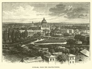 Potsdam, fra Brauhausberg av English School