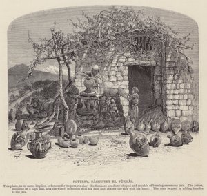 Keramikk, Rasheiyet el Fukhar (gravering) av English School