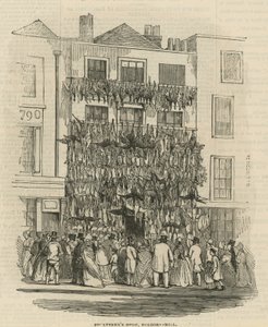 Poulterers handler på Holborn Hill av English School