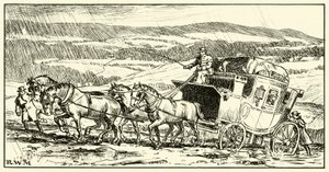 Pre-Macadam Road (blekk på papir) av English School
