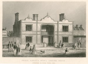 Prince Alberts Model Lodging House, Great Exhibition, 1851 av English School