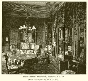 Prince Alberts Music Room, Buckingham Palace av English School