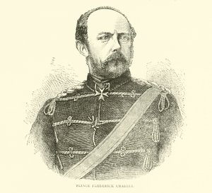 Prins Frederick Charles, august 1870 av English School
