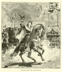 Prins John av Mortaigne av English School