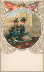 Prins og prinsesse av Wales, åpnet det føderale parlamentet, Melbourne, 9. mai 1901 av English School