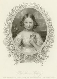 Prinsesse Adelaide av Hohenlohe-Langenburg av English School
